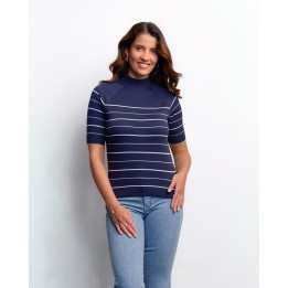 Chompa Mujer Valentina Lis3 Azul Náutico