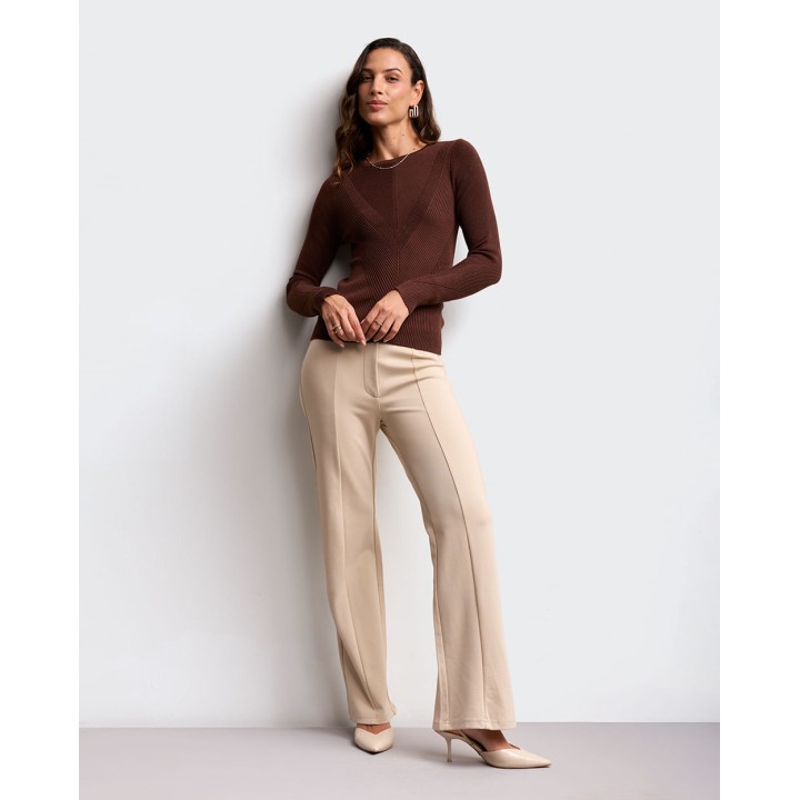 Chompa Mujer Jimena 3 Marron Chocolate