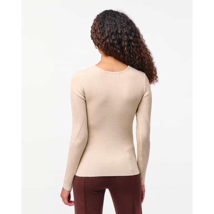 Chompa Mujer Jimena 3 Beige Crema