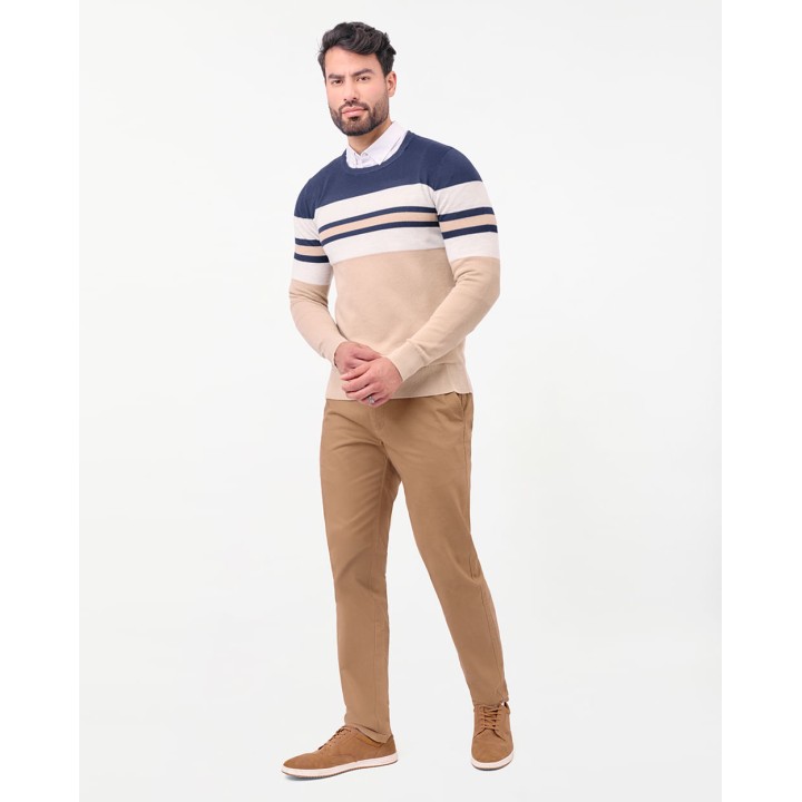 Chompa Hombre Jhair Beige Arena