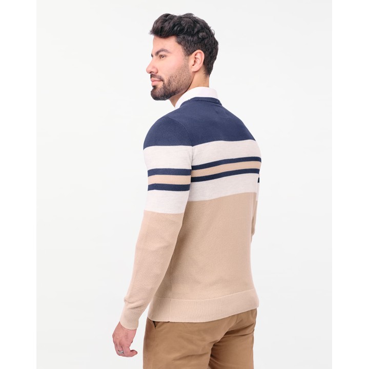 Chompa Hombre Jhair Beige Arena