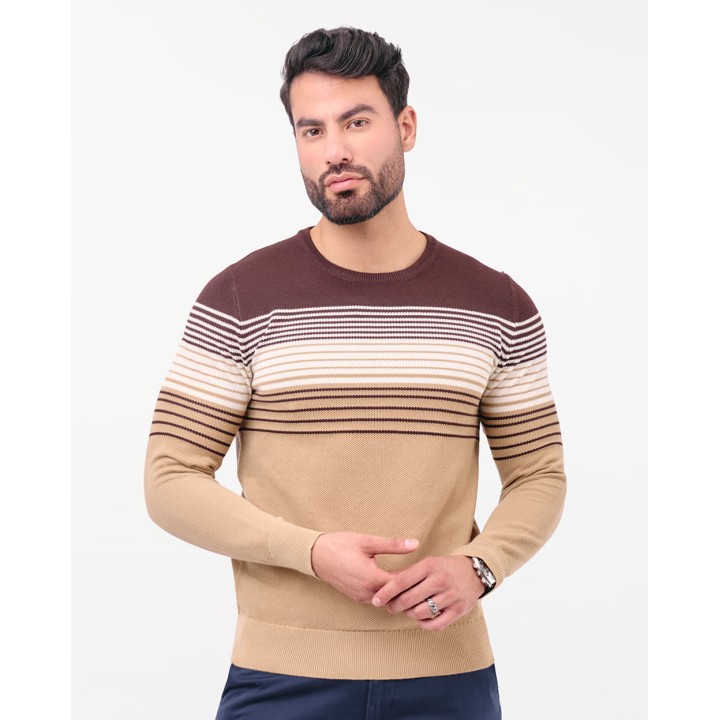 Chompa Hombre Jhair Beige Latte