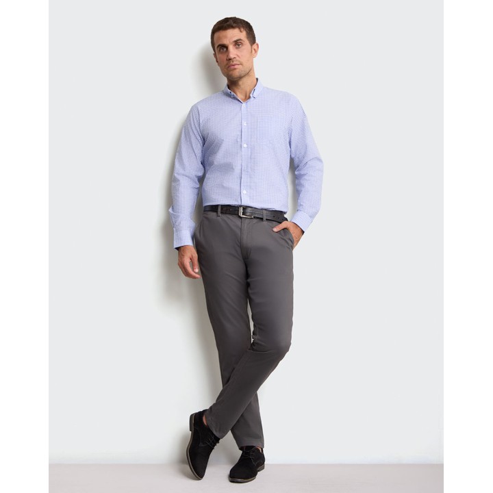 Camisa Hombre Piedro Celeste Dusk