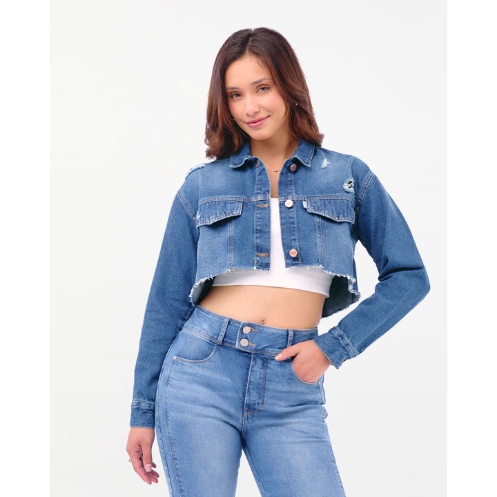 Casaca Mujer Tiana Total Dirty Cristal