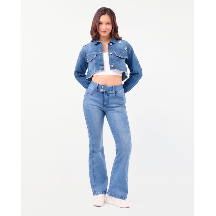 Casaca Mujer Tiana Total Dirty Cristal