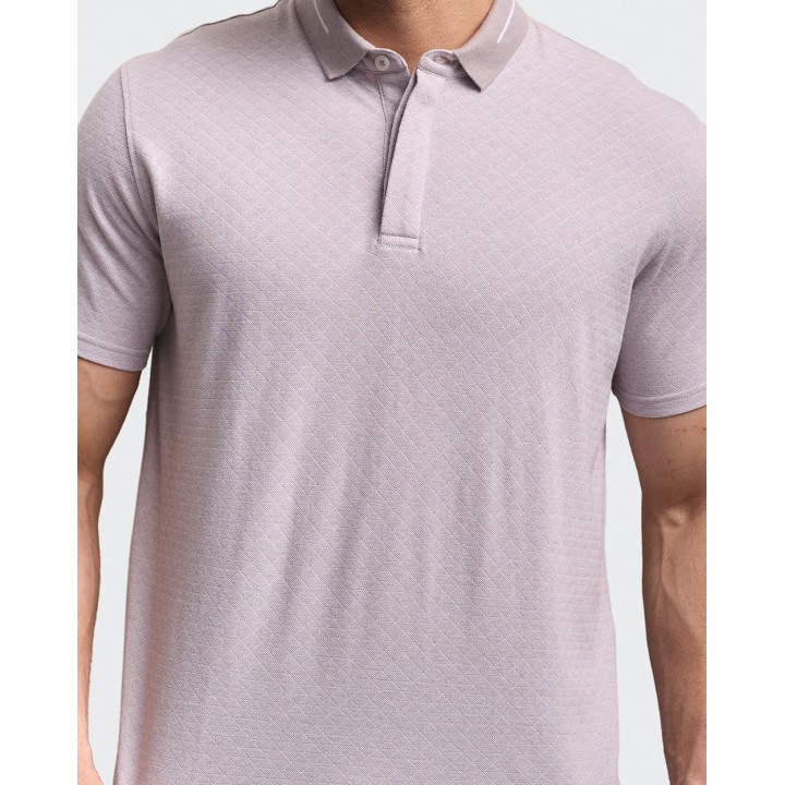Polo Cuello Camisa Hombre Salazar Gris Claro
