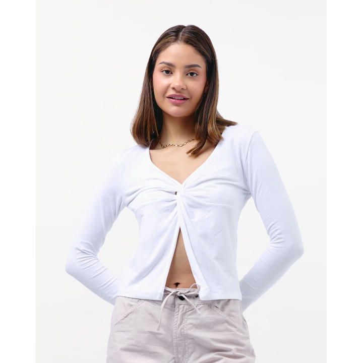 Polo Mujer Analy Blanco Optico