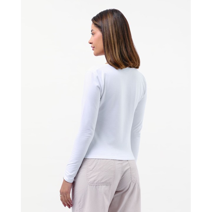 Polo Mujer Analy Blanco Optico
