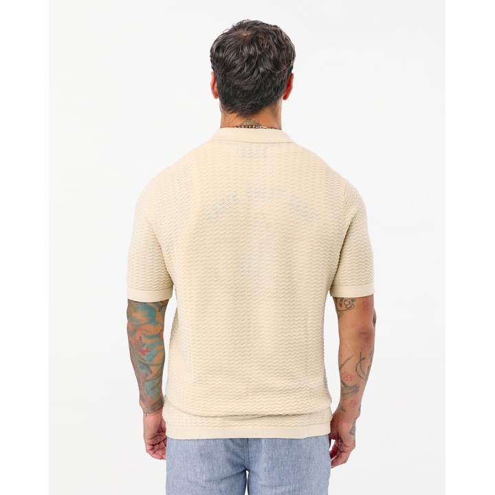 Camisa Hombre Maicol Beige Crema
