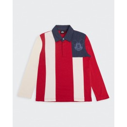 Polo Cuello Camisa Niño Harry Rojo Fuerte