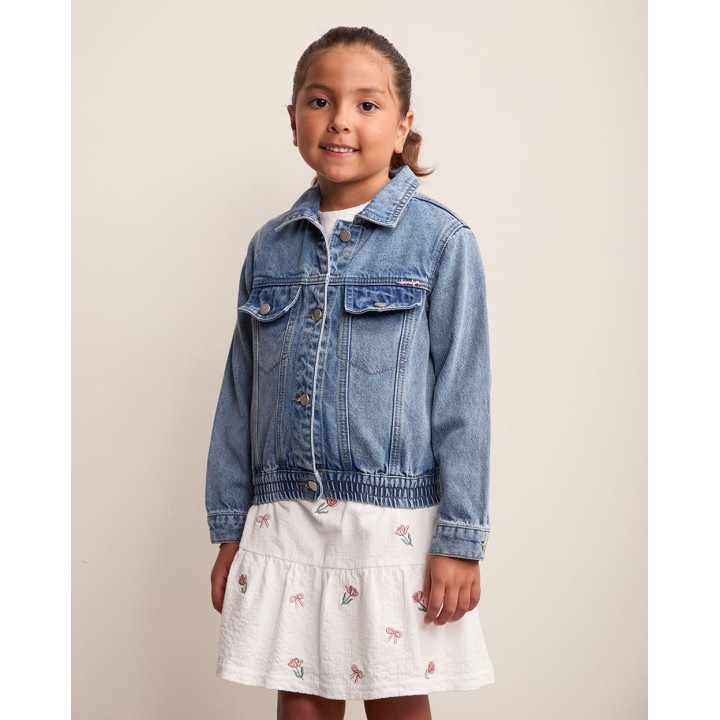 Casaca Niña Layla Light Wash