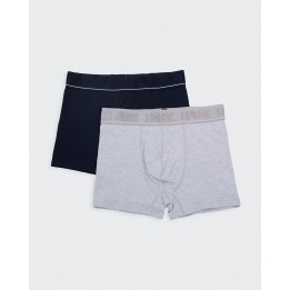 Boxer Pack x 2 Hombre Rocco Melange/Azul