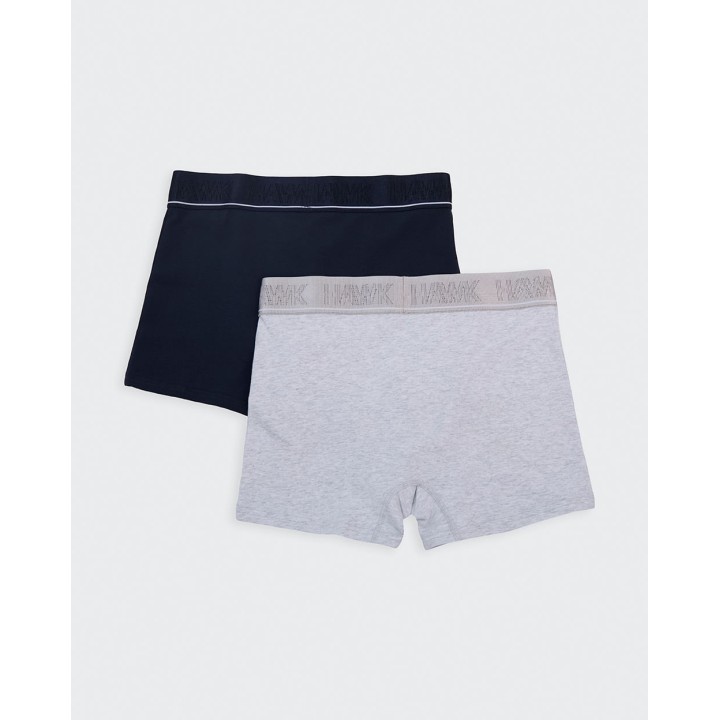 Boxer Pack x 2 Hombre Rocco Melange/Azul