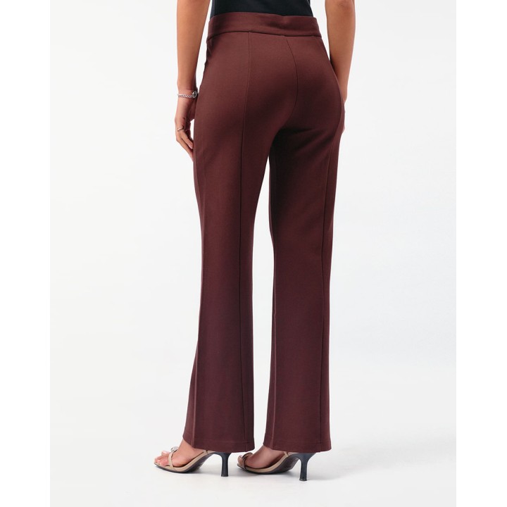 Pantalón Mujer Lirio Marron Chocolate