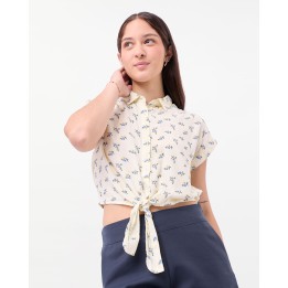Blusa Mujer Sima Amarillo Pastel