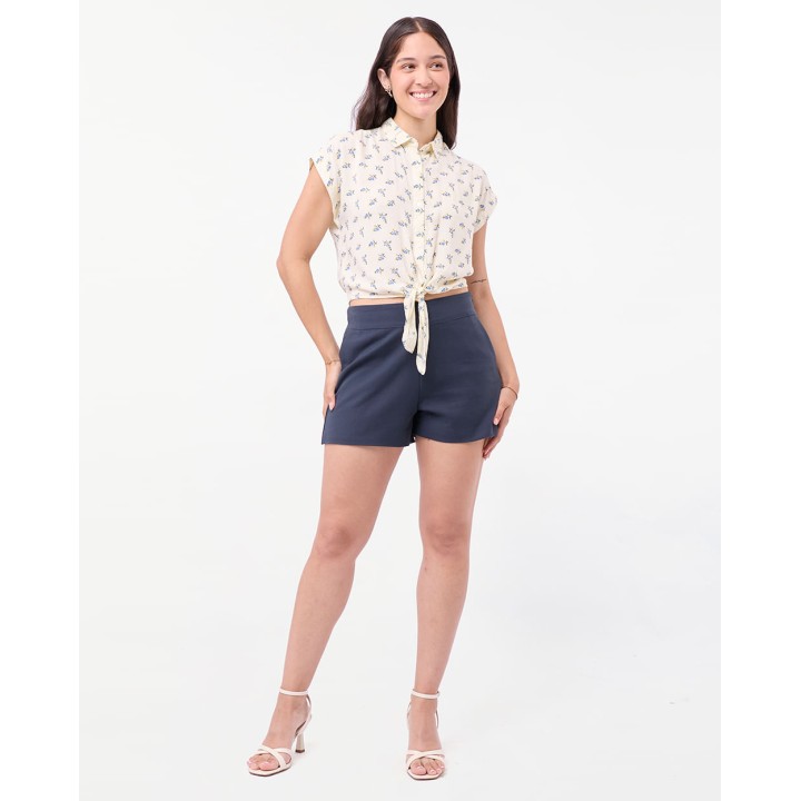 Blusa Mujer Sima Amarillo Pastel