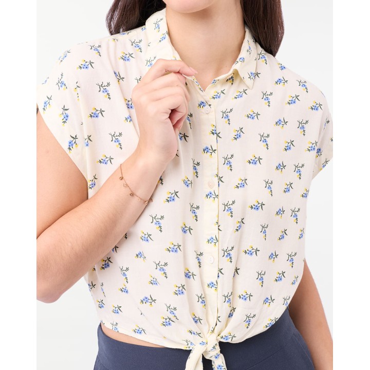 Blusa Mujer Sima Amarillo Pastel
