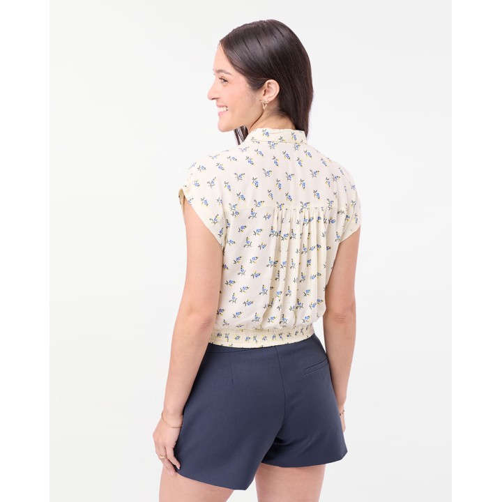 Blusa Mujer Sima Amarillo Pastel