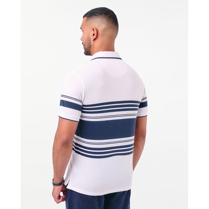 Polo Cuello Camisa Hombre Saylor Azul Náutico
