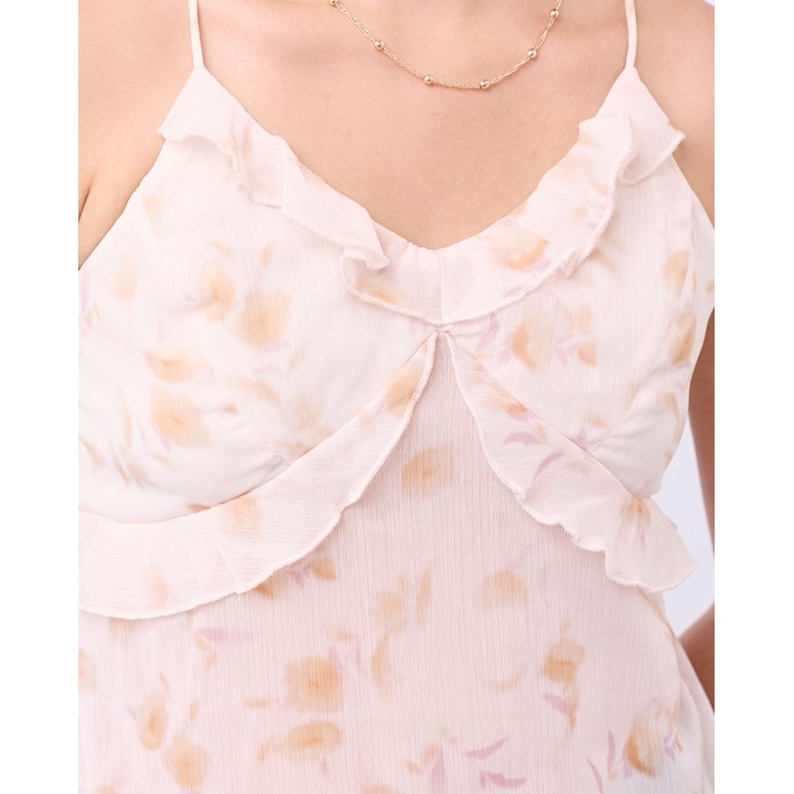Blusa Mujer Minerval Beige Crema