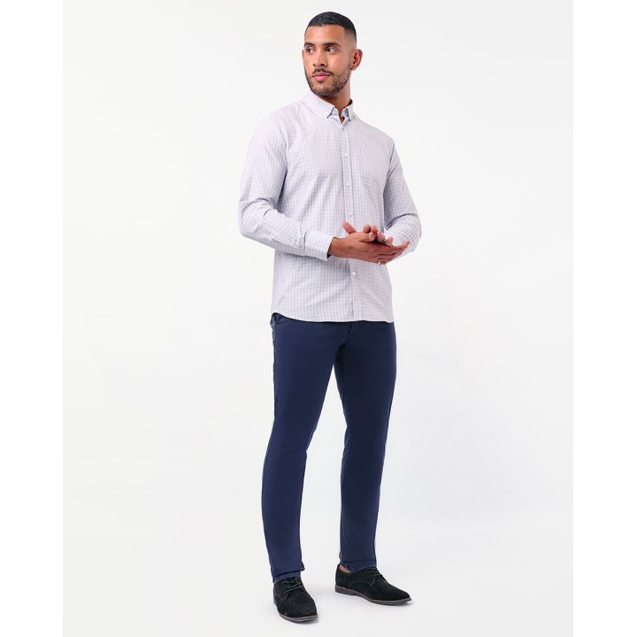 Camisa Hombre Piedro Blanco Optico