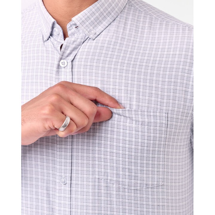 Camisa Hombre Piedro Blanco Optico