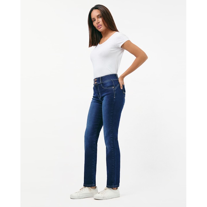 Jean Mujer Jimena Total Bio Blue