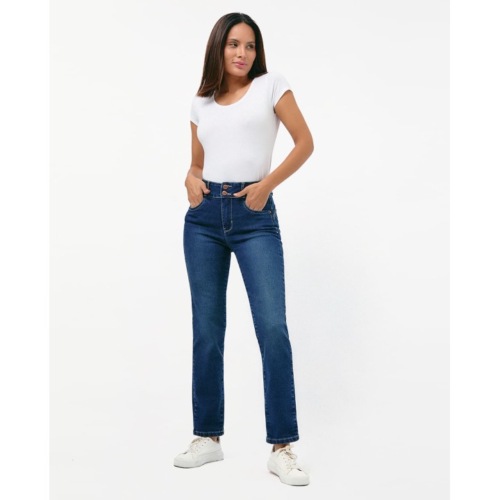 Jean Mujer Jimena Total Dirty Green