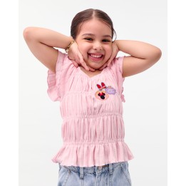 Top Niña Angela Rosado Wood