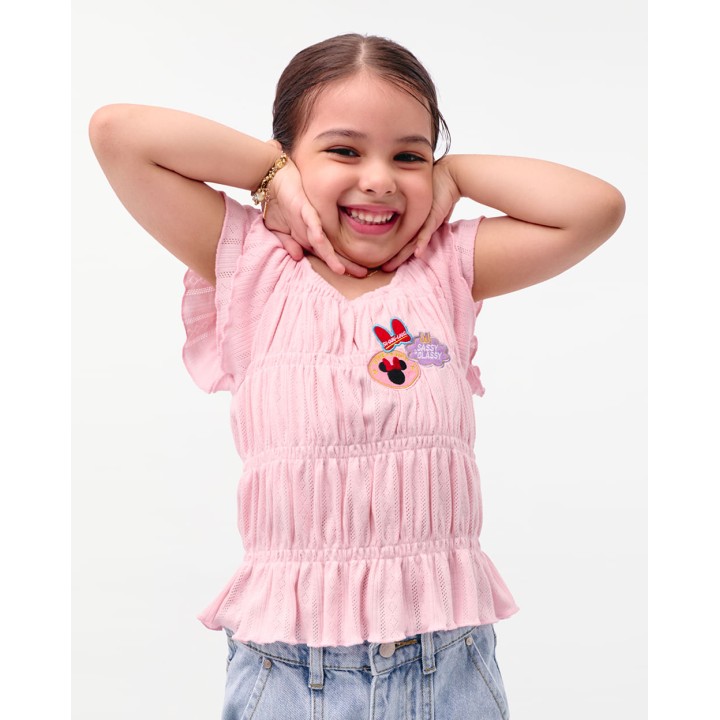 Top Niña Angela Rosado Wood