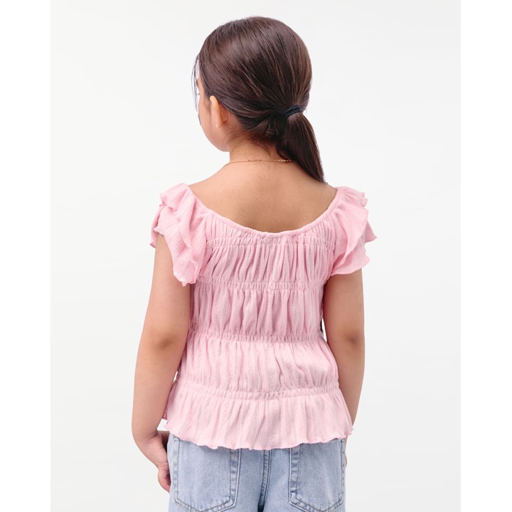Top Niña Angela Rosado Wood