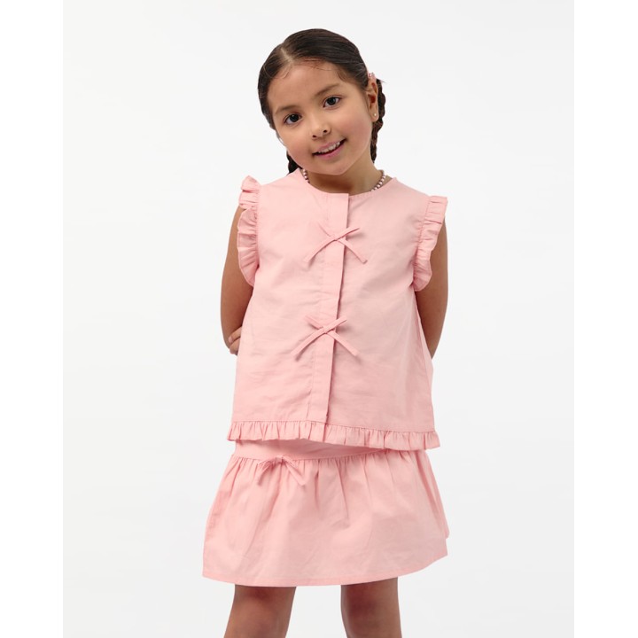 Blusa Niña Analu Rosado Wood
