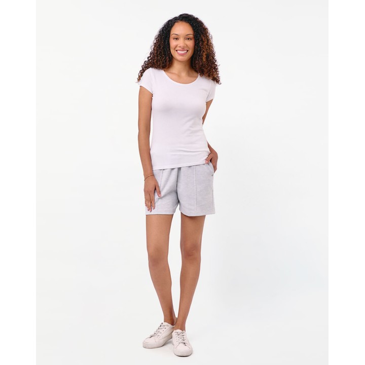 Short Mujer Ariana Gris Melange