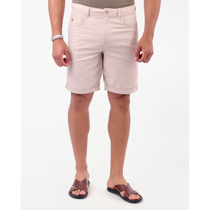 Bermuda Hombre Bill Beige Camello