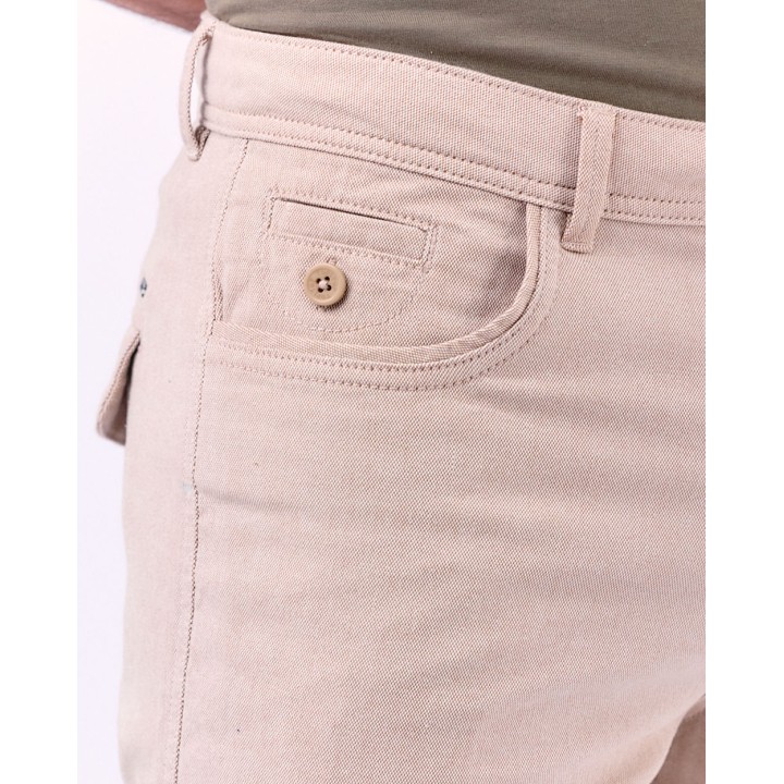 Bermuda Hombre Bill Beige Camello