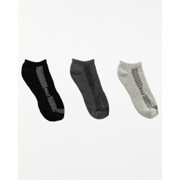 Calcetines Pack x 3 Hombre Cales Gris Oscuro