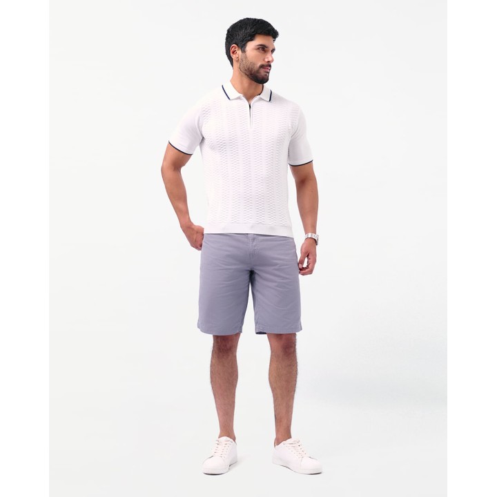 Bermuda Hombre Misael Gris Smoked
