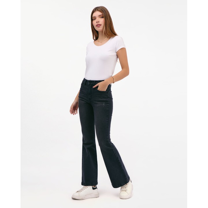 Jean Mujer Brigit Total Carbon