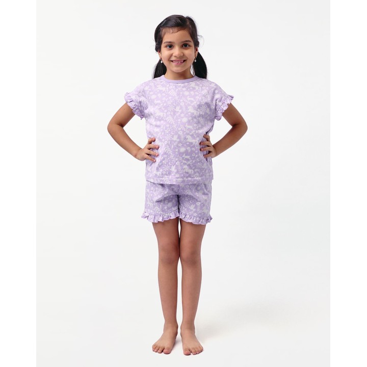Pijama Set 2 Piezas Niña Grace Lila