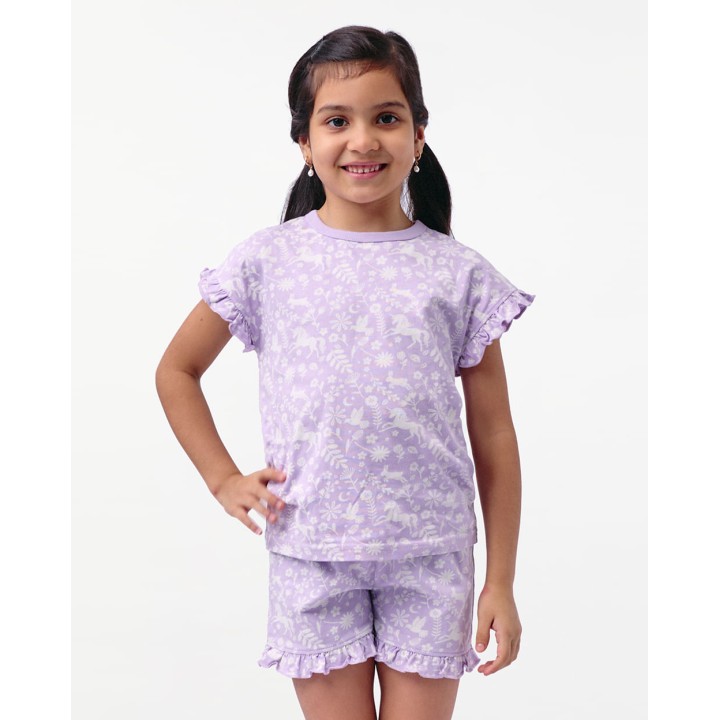 Pijama Set 2 Piezas Niña Grace Lila