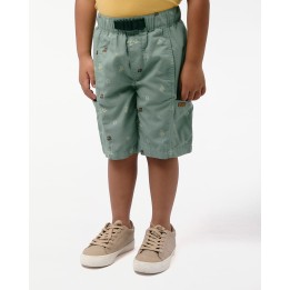 Bermuda Niño Piero Print Verde Frost