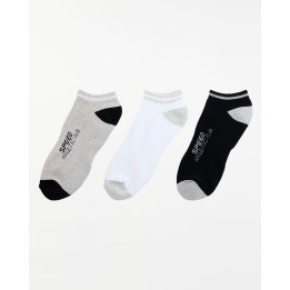 Calcetines Pack x 3 Hombre Cales Negro