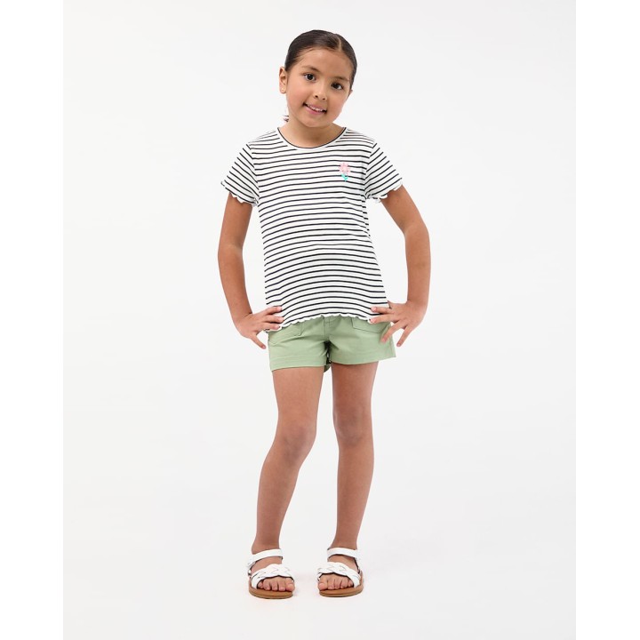 Short Niña Nayla Verde Pera