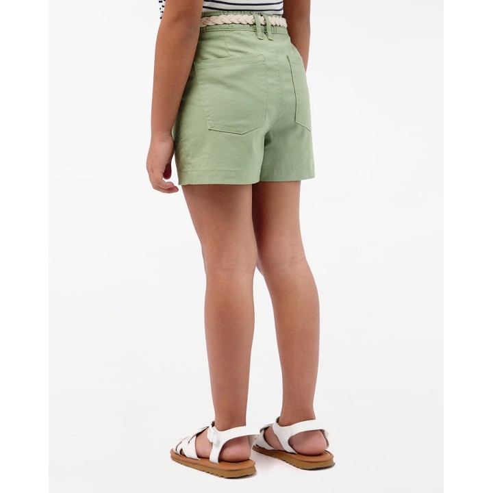 Short Niña Nayla Verde Pera