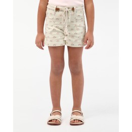 Short Niña Nayla Print Verde Ambrosia