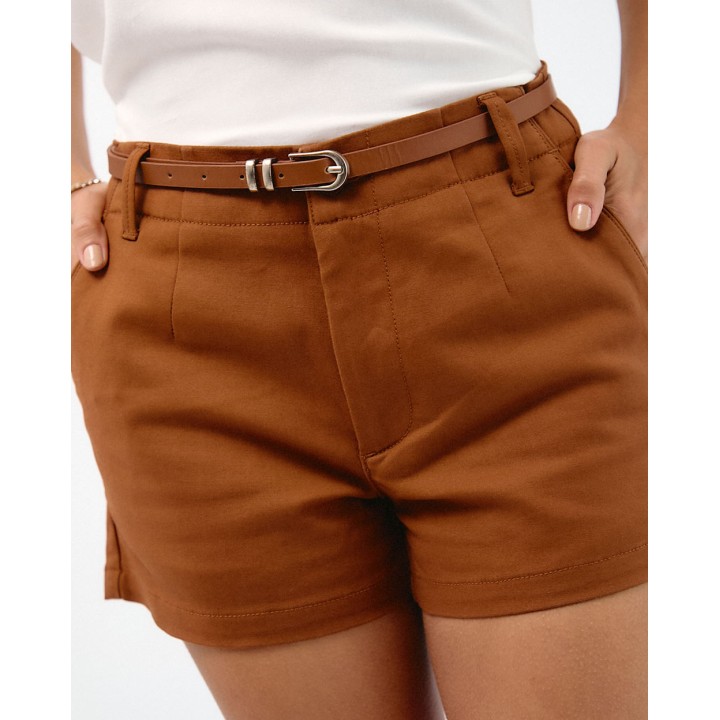 Short Mujer Maddyson Marron Roble