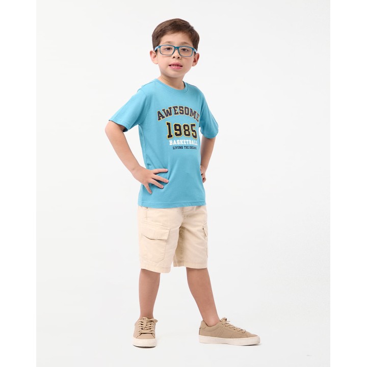 Polo Niño Eros Acero Lago