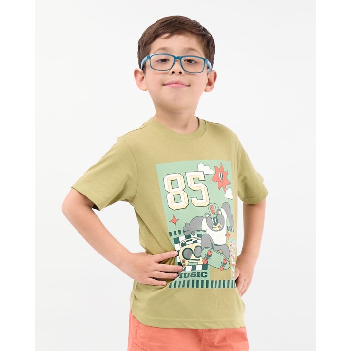 Polo Niño Eros Verde Frost
