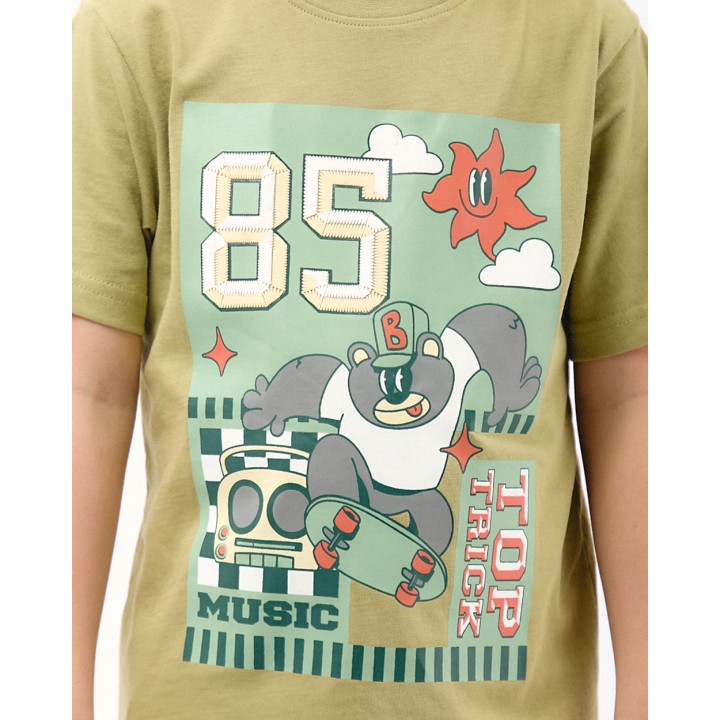 Polo Niño Eros Verde Frost