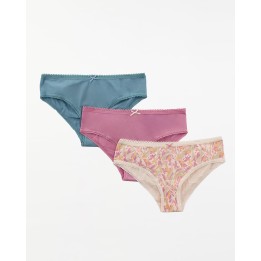 Trusa Pack x 3 Mujer Kalena Borgoña